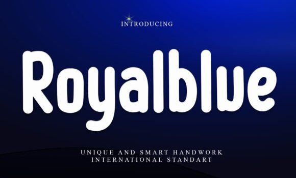 Royalblue Font: Fonts Free Download Royalblue Font - Featured Image