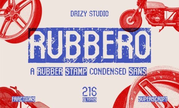 Rubbero Font: Fonts Free Download Rubbero Font - Featured Image