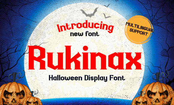 Rukinax Font: Fonts Free Download Rukinax Font - Featured Image