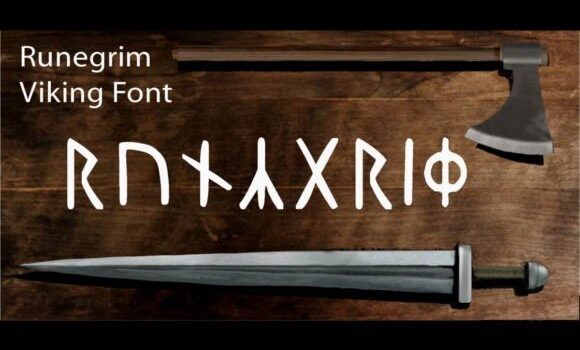 Runegrim Font: Fonts Free Download Runegrim Font - Featured Image