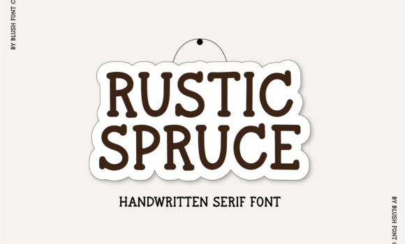 Rustic Spruce Font: Fonts Free Download Rustic Spruce Font - Featured Image