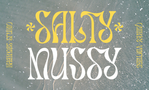 Salty Mussy Font: Fonts Free Download Salty Mussy Font - Featured Image