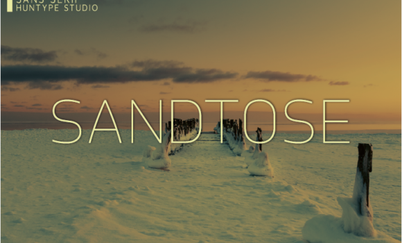 Sandtose Font - Featured Image
