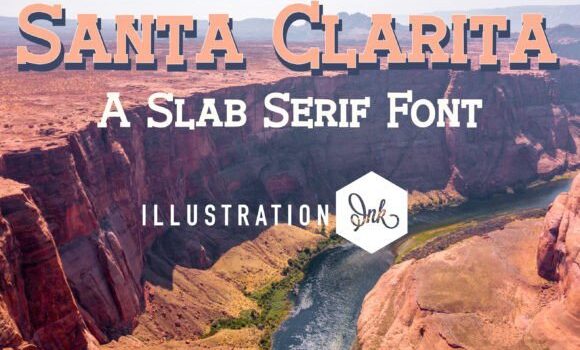 Santa Clarita Font - Featured Image
