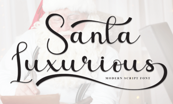 Santa Luxurious Font: Fonts Free Download Santa Luxurious Font - Featured Image