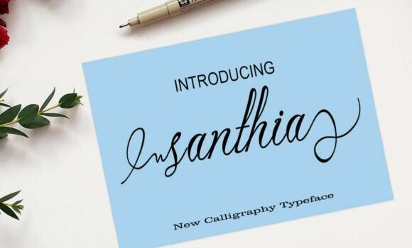 Santhia Font: Fonts Free Download Santhia Font - Featured Image