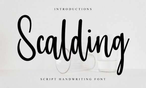 Scalding Font: Fonts Free Download Scalding Font - Featured Image