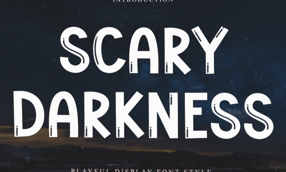 Scary Darkness Font: Fonts Free Download Scary Darkness Font - Featured Image