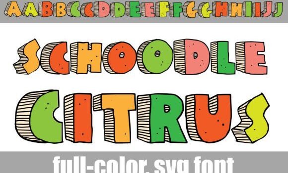 Schoodle Citrus Font: Fonts Free Download Schoodle Citrus Font - Featured Image