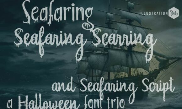 Seafaring Scarring Trio Font: Fonts Free Download Seafaring Scarring Trio Font - Featured Image