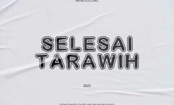 Selesai Tarawih Font - Featured Image