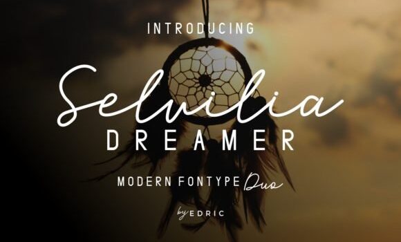 Selvilia Dreamer Font - Featured Image