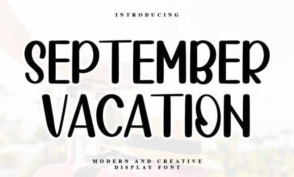 September Vacation Font: Fonts Free Download September Vacation Font - Featured Image