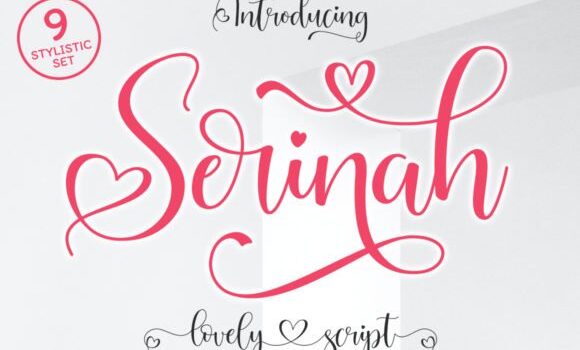 Serinah Font: Fonts Free Download Serinah Font - Featured Image