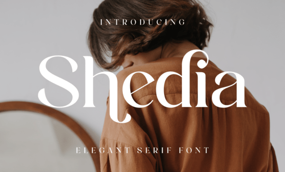 Shedia Font - Featured Image
