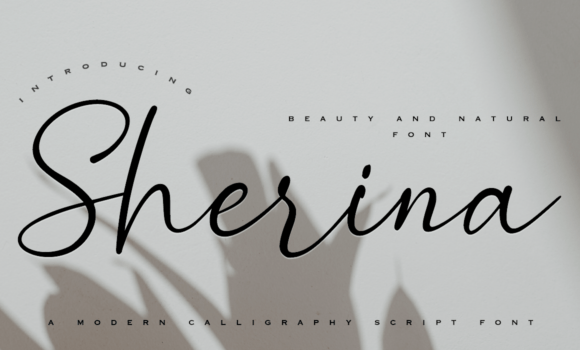 Sherina Font: Fonts Free Download Sherina Font - Featured Image