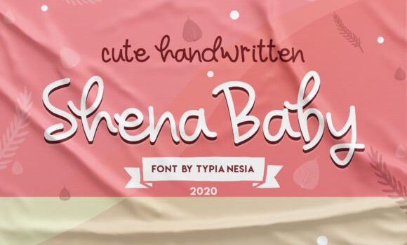 Sheyna Baby Font - Featured Image