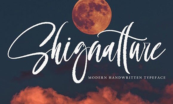 Shignatture Font: Fonts Free Download Shignatture Font - Featured Image