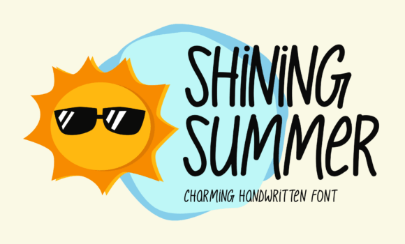 Shining Summer Font: Fonts Free Download Shining Summer Font - Featured Image