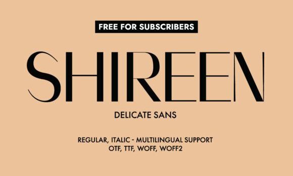 Shireen Font - Featured Image