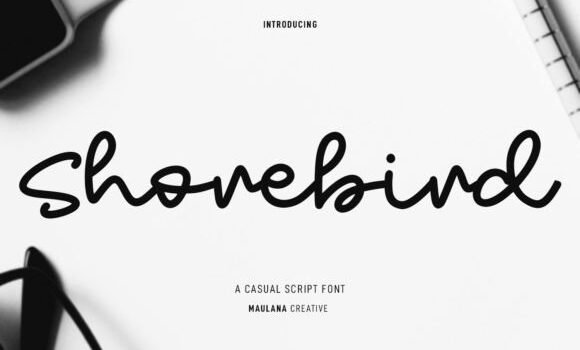 Shorebird Font: Fonts Free Download Shorebird Font - Featured Image