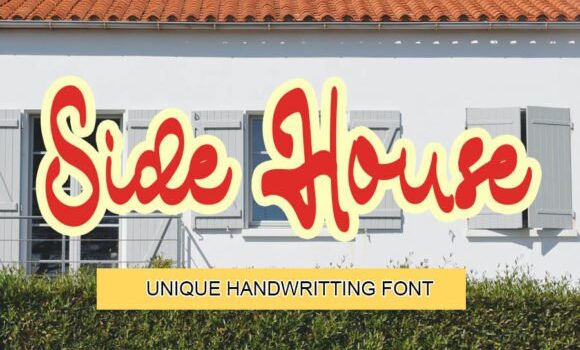Side House Font: Fonts Free Download Side House Font - Featured Image