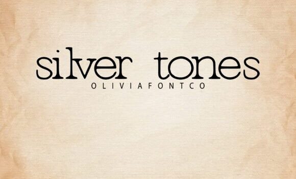 Silver Tones Font: Fonts Free Download Silver Tones Font - Featured Image