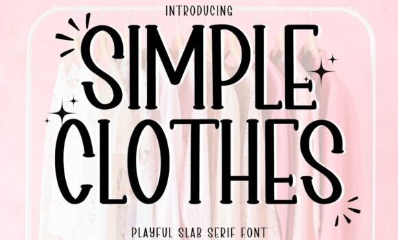 Simple Clothes Font: Fonts Free Download Simple Clothes Font - Featured Image