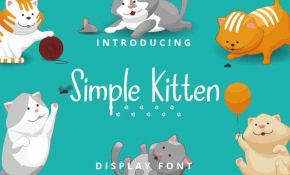 Simple Kitten Font: Fonts Free Download Simple Kitten Font - Featured Image