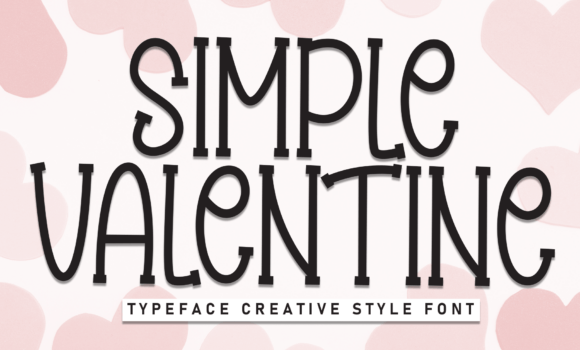 Simple Valentine Font - Featured Image