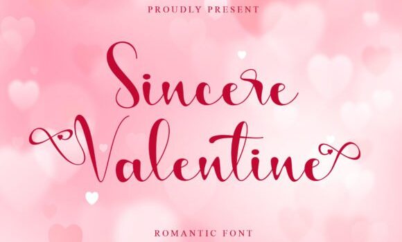 Sincere Valentine Font: Fonts Free Download Sincere Valentine Font - Featured Image