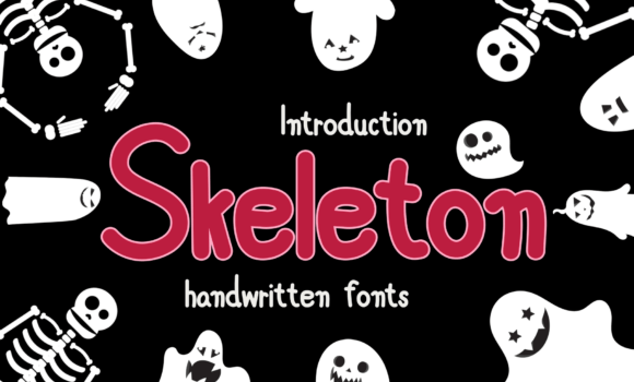Skeleton Font: Fonts Free Download Skeleton Font - Featured Image