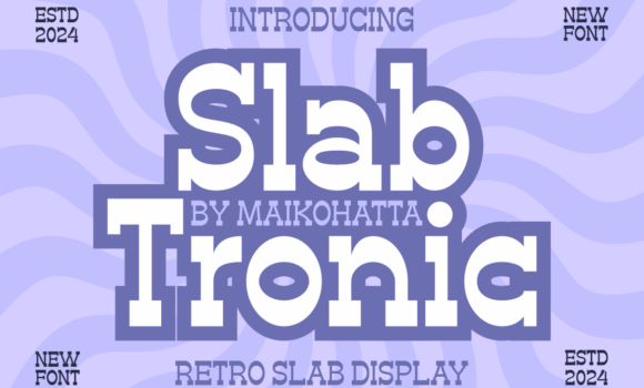 Slab Tronic Font: Fonts Free Download Slab Tronic Font - Featured Image