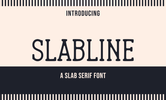 Slabline Font: Fonts Free Download Slabline Font - Featured Image