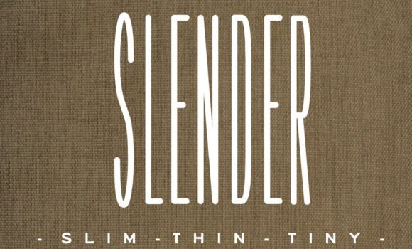 Slender Font - Featured Image