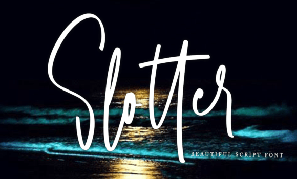 Slotter Font - Featured Image