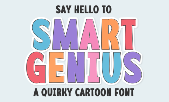 Smart Genius Font - Featured Image