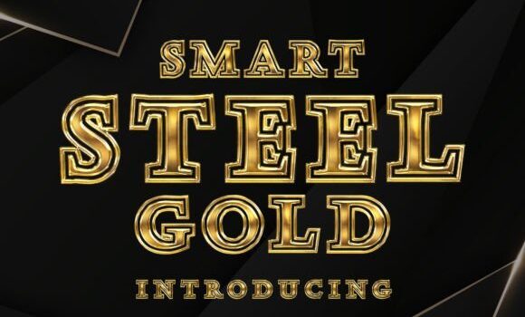 Smart Steel Gold Font: Fonts Free Download Smart Steel Gold Font - Featured Image