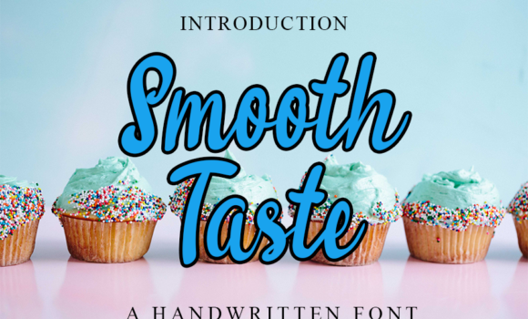 Smooth Taste Font - Featured Image
