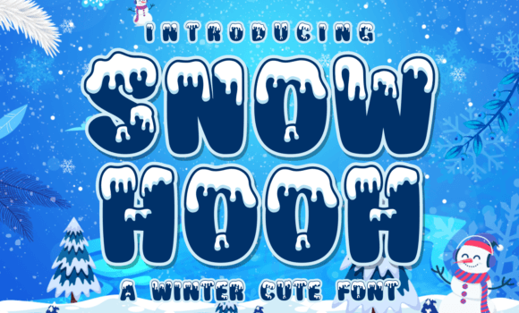 Snow Hooh Font: Fonts Free Download Snow Hooh Font - Featured Image