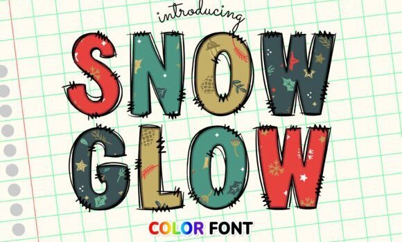 Snow & Glow Font: Fonts Free Download Snow & Glow Font - Featured Image