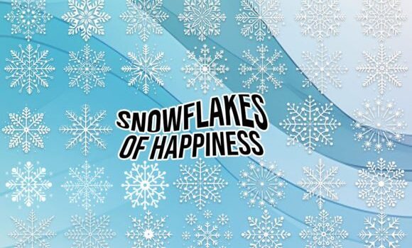 Snowflakes of Happiness Font - Featured Image
