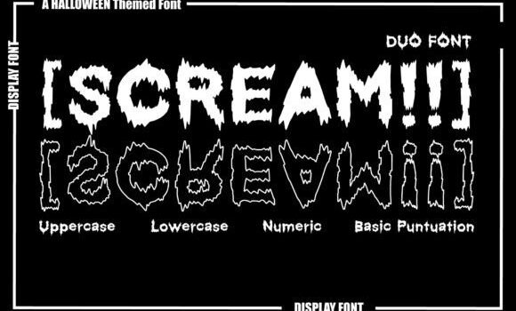 [scream!!] Font - Featured Image